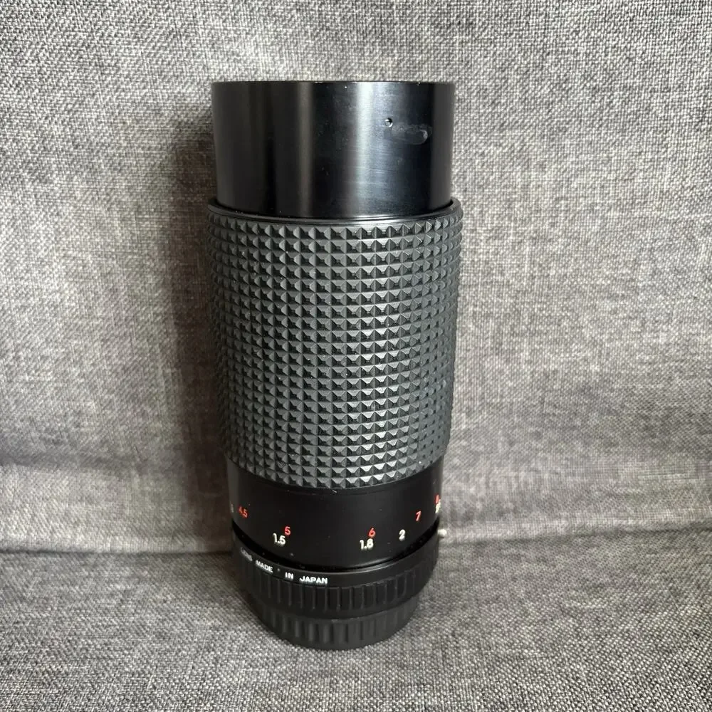Focal MC Auto Zoom 1:4.5 80-200mm Lens Untested With‎ Case